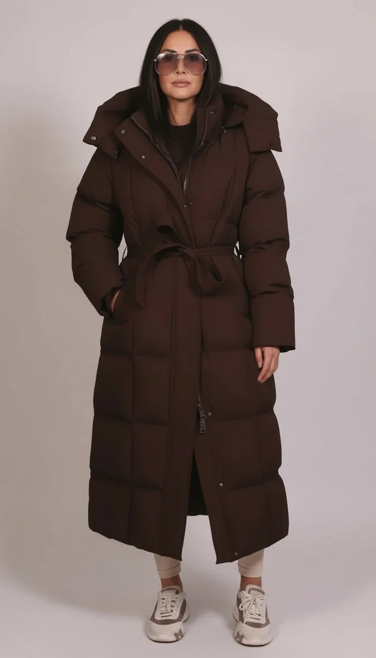 Lorena Luxe Longline puffer kaput