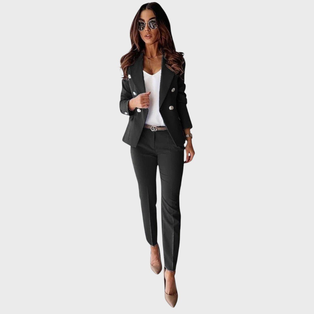 Božena - Dvoredno odijelo sa strukiranim krojem