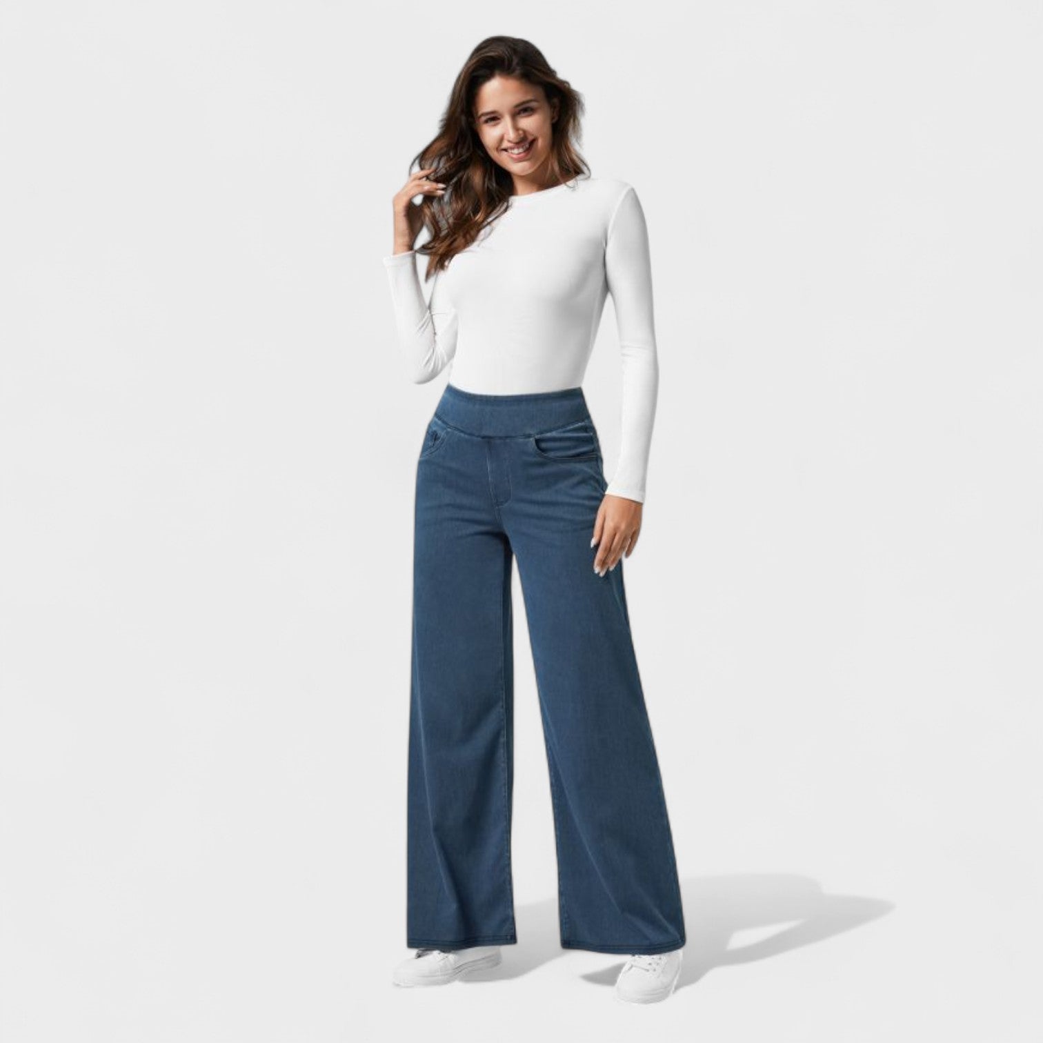 Štefanija - Hlače od traperica širokog kroja