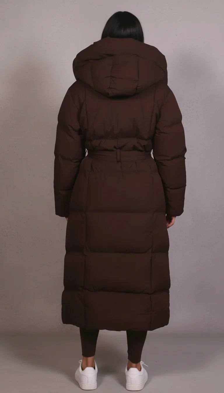 Lorena Luxe Longline puffer kaput